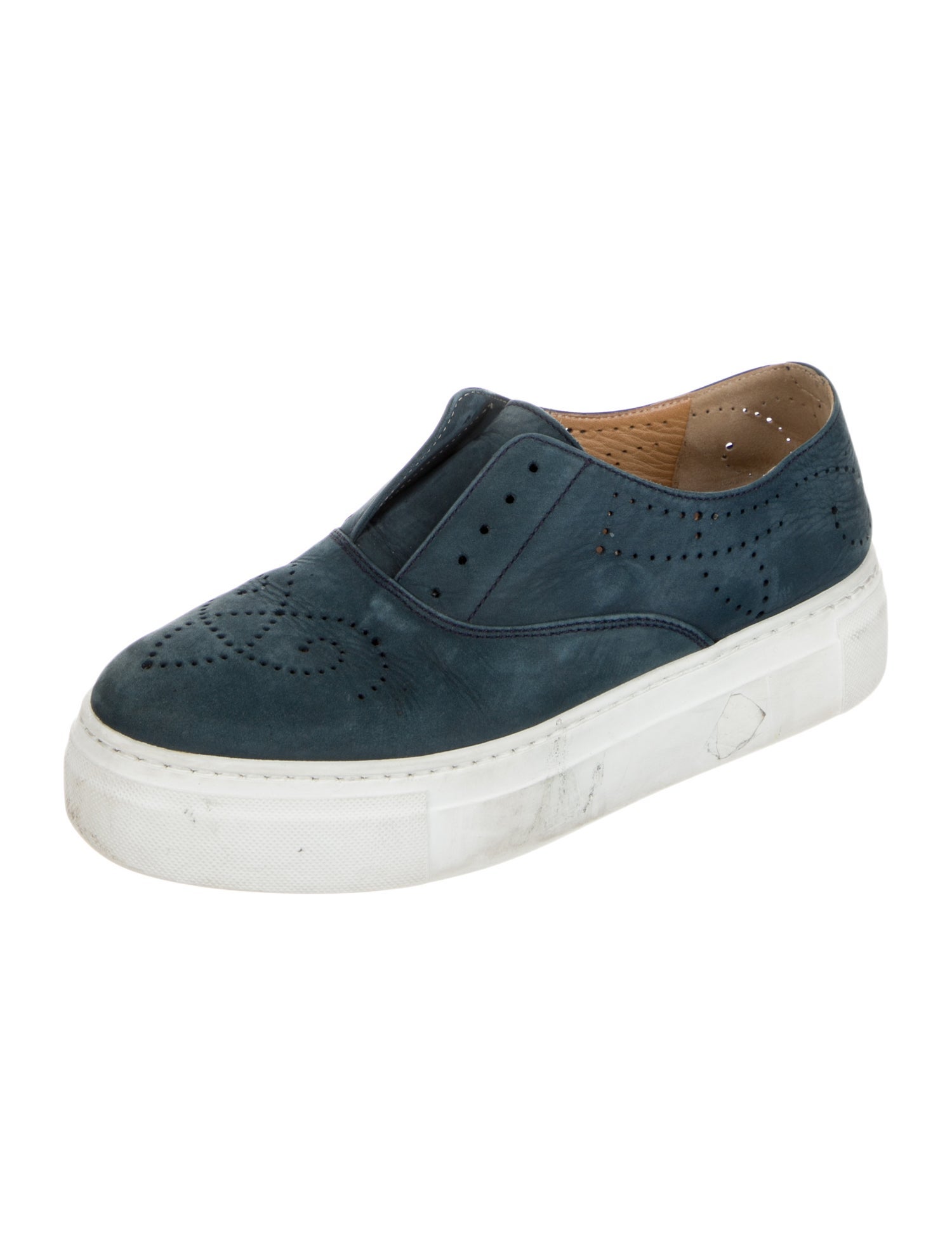 Fratelli Rossetti Suede Colorblock Pattern Mules