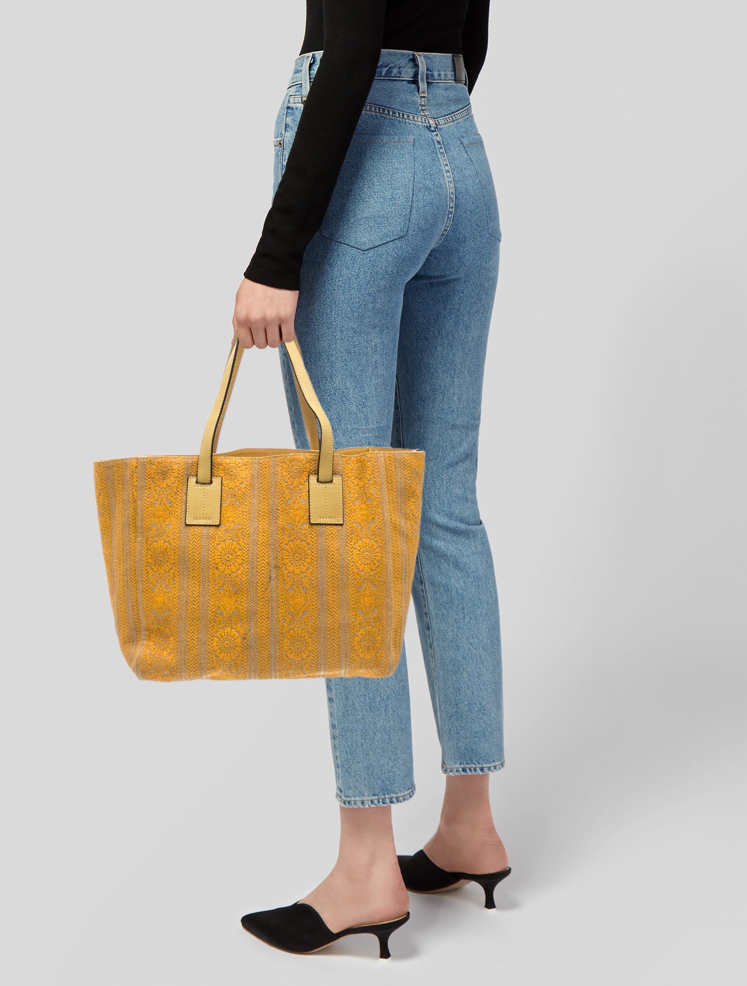 Fratelli Rossetti Raffia Tote