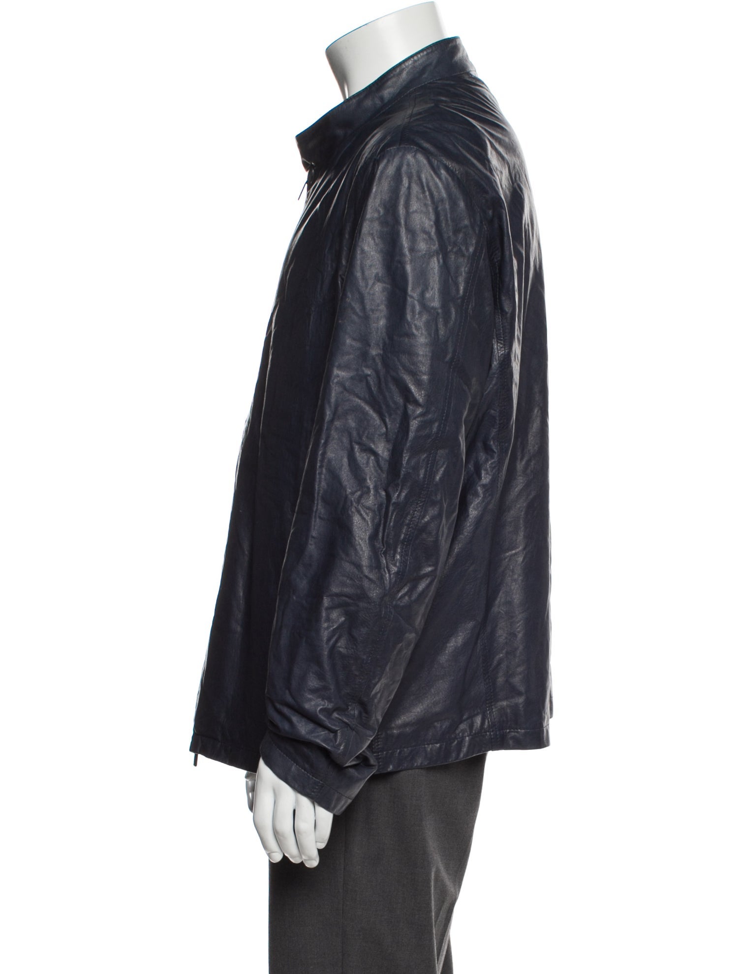 Fratelli Rossetti Lamb Leather Moto Jacket