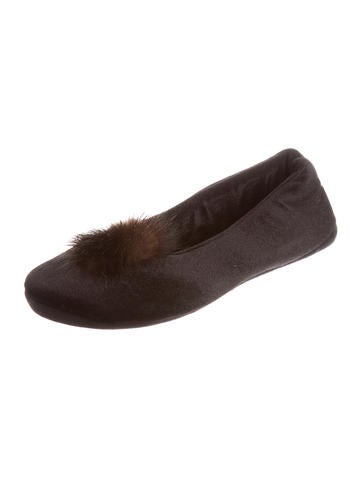 frette slippers frette mink fur trimmed velvet slippers shoes frt20156 frette slippers frette mink fur trimmed velvet slippers shoes frt20156