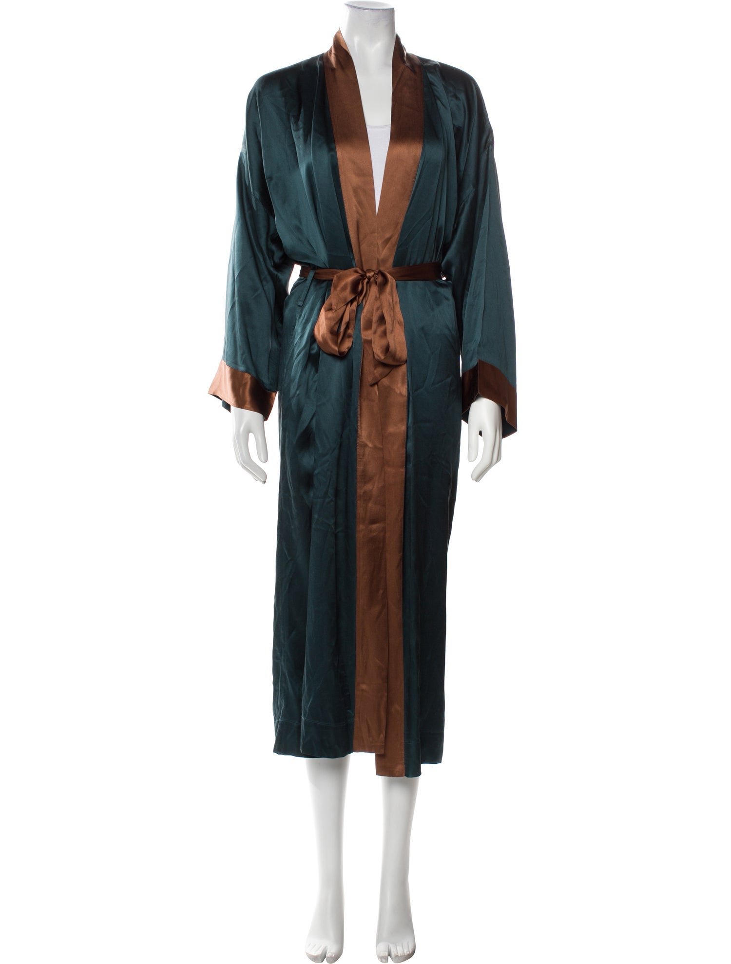 Frette Colorblock Pattern Robe