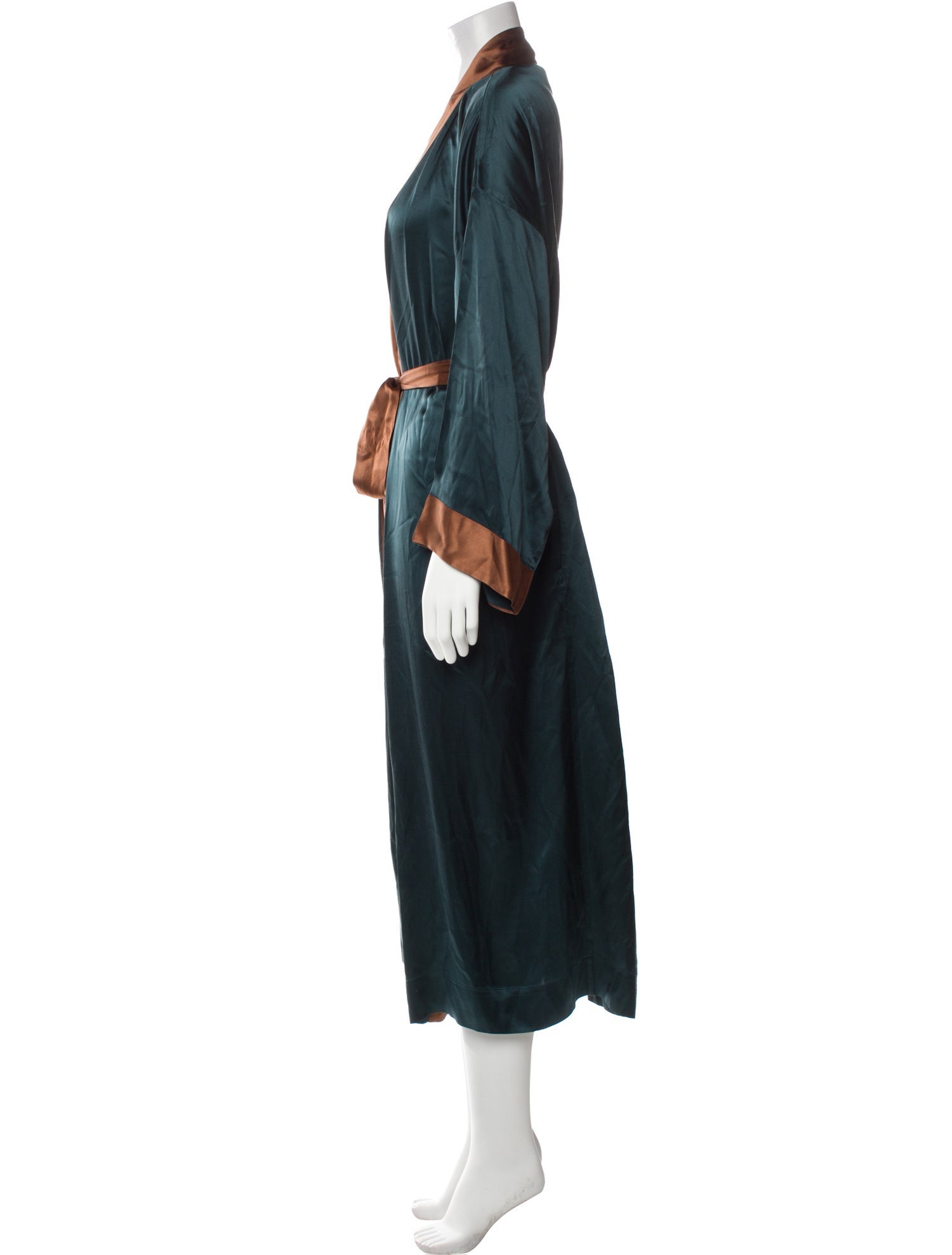 Frette Colorblock Pattern Robe