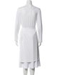 Frette Lace Trim Embellishment Robe