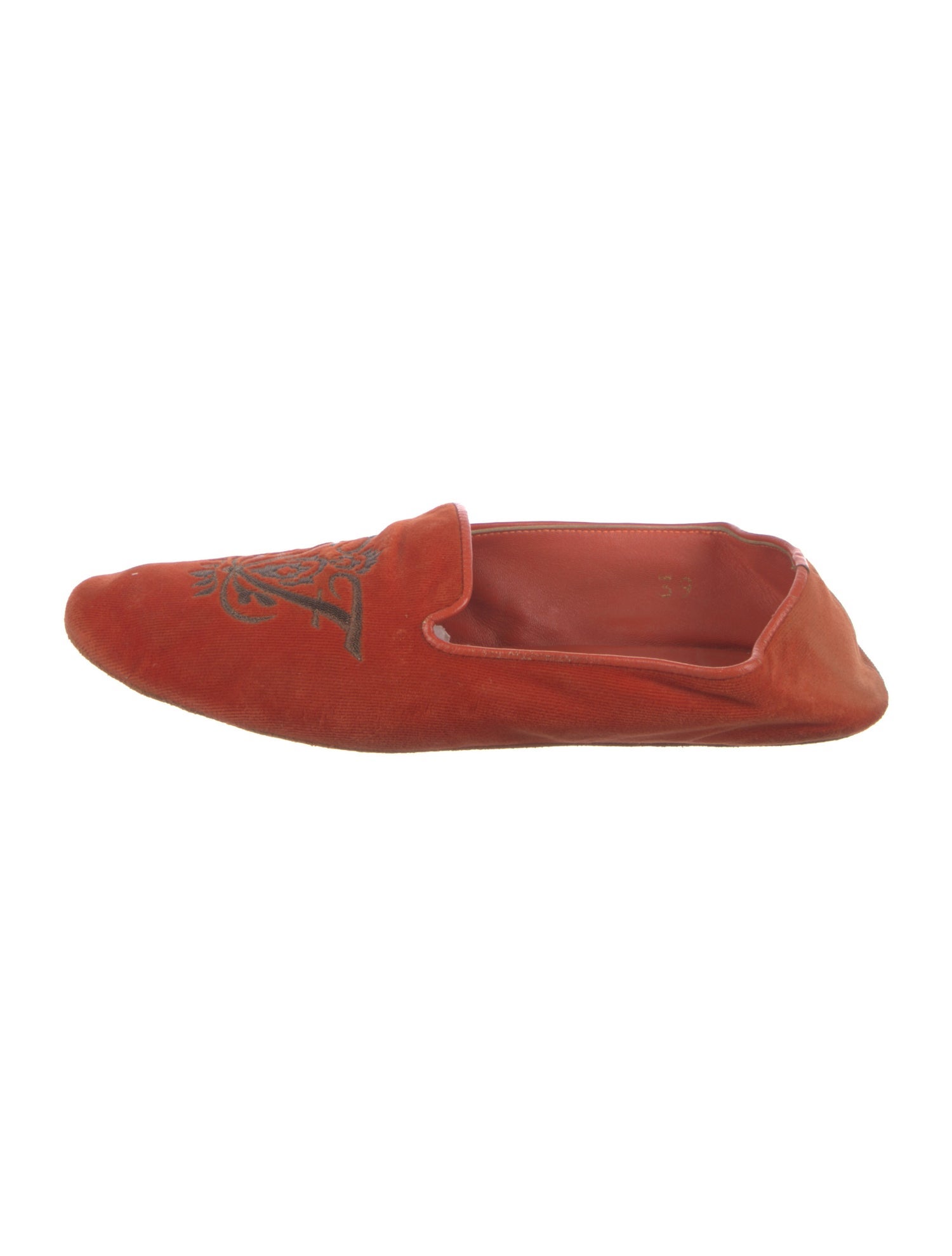 Frette Velvet Mules
