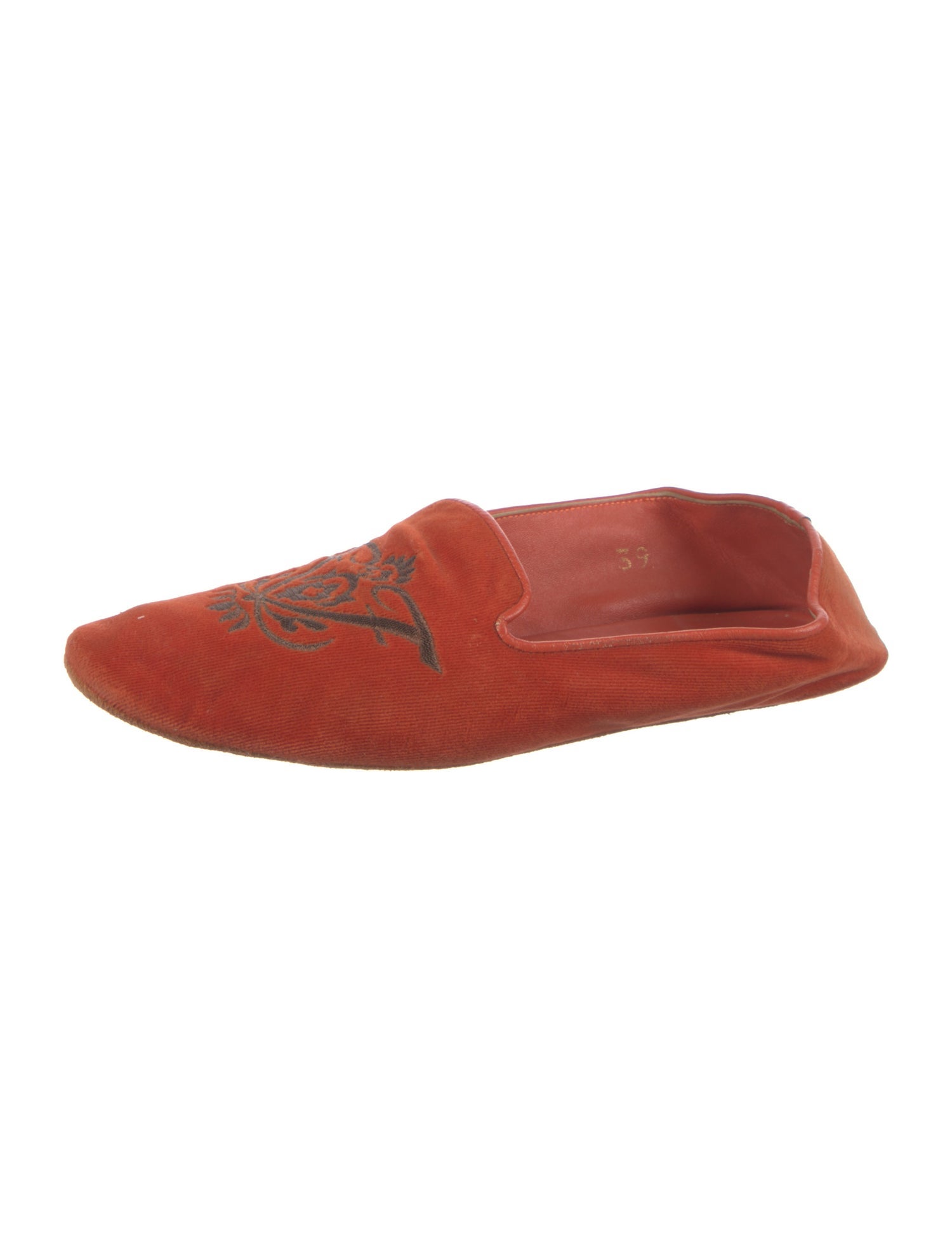 Frette Velvet Mules