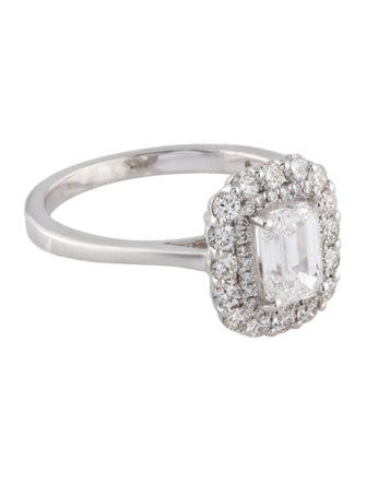 Fireworks Diamonds Fireworks 1.01ct Diamond Double Halo Engagement Ring