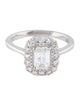 Fireworks Diamonds Fireworks 1.01ct Diamond Double Halo Engagement Ring