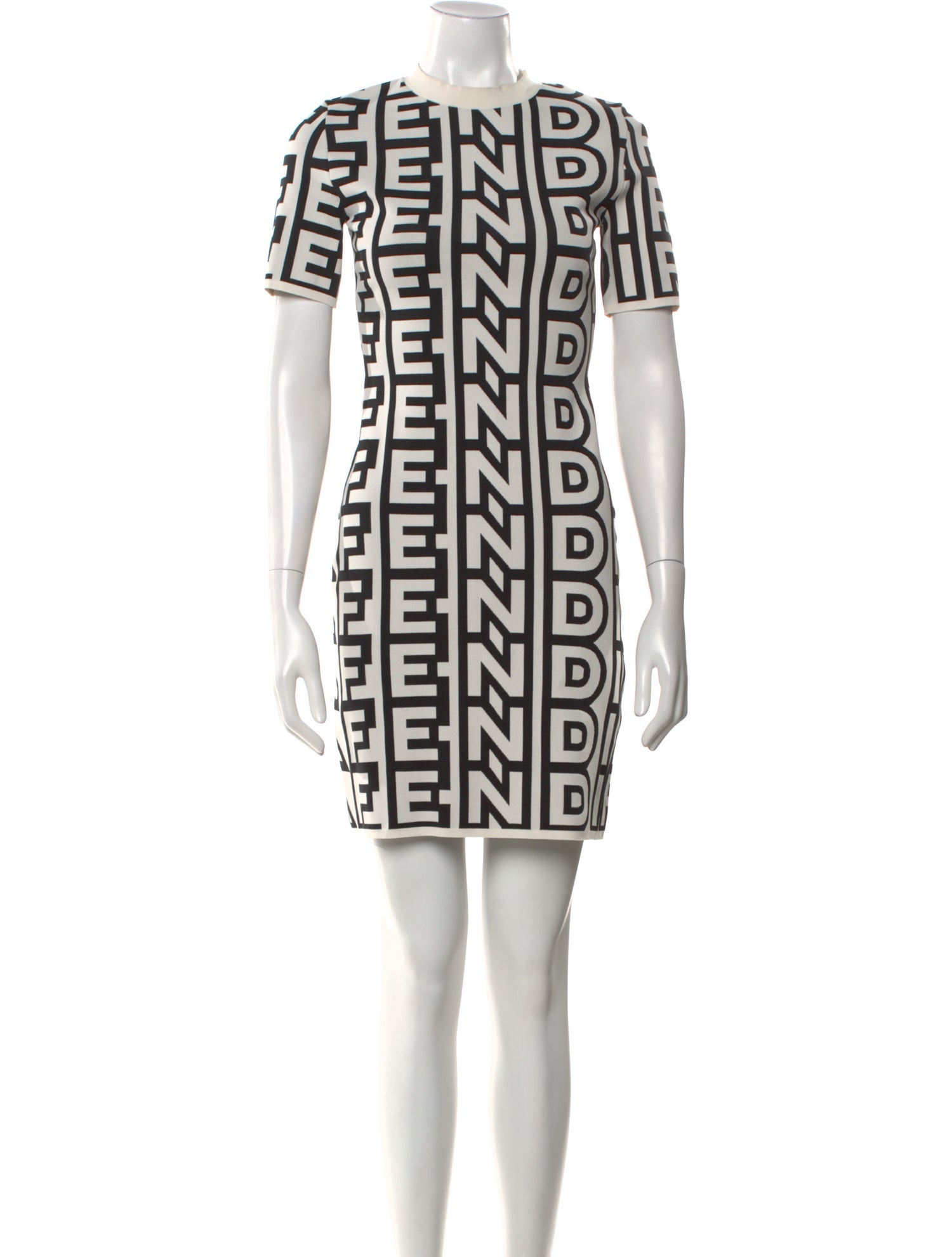 Fendi by Marc Jacobs Printed Mini Dress
