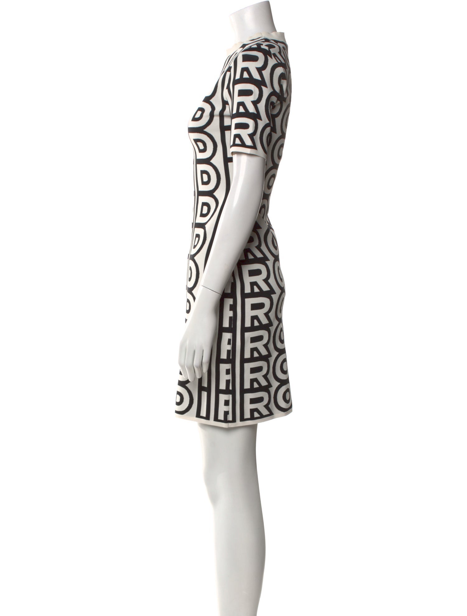 Fendi by Marc Jacobs Printed Mini Dress