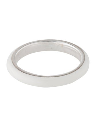 Fry Powers Thin Enamel Ring