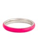 Fry Powers Enamel Thin Band Ring