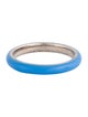Fry Powers Enamel Thin Band Ring