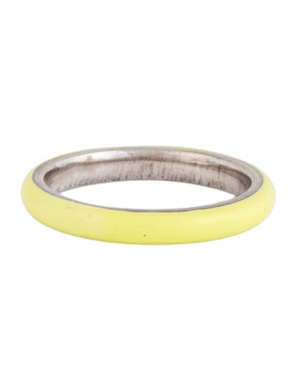 Fry Powers Enamel Band Ring