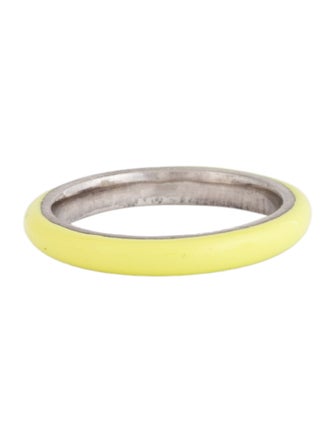 Fry Powers Enamel Band Ring