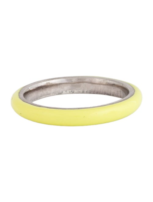Fry Powers Enamel Band Ring