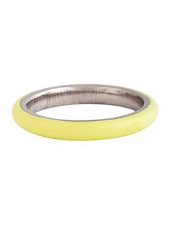 Fry Powers Enamel Band Ring