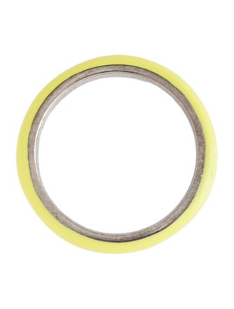 Fry Powers Enamel Band Ring