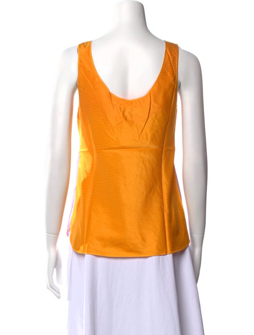 Fernando Sanchez Nylon V-Neck Top