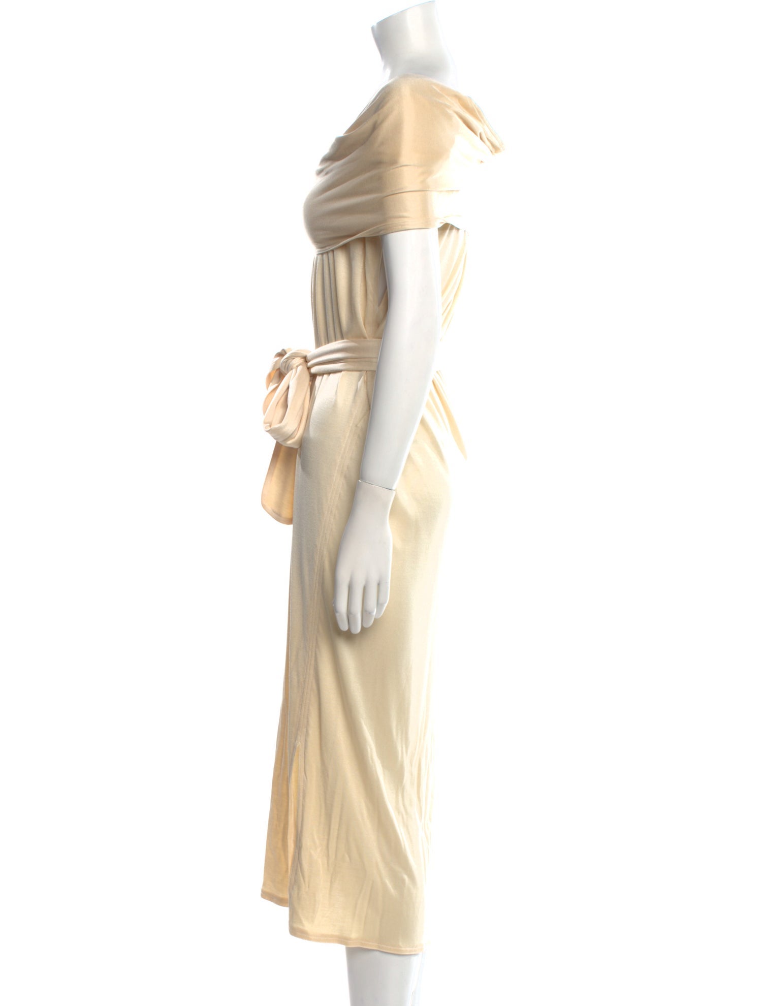 Fernando Sanchez Silk Midi Length Dress