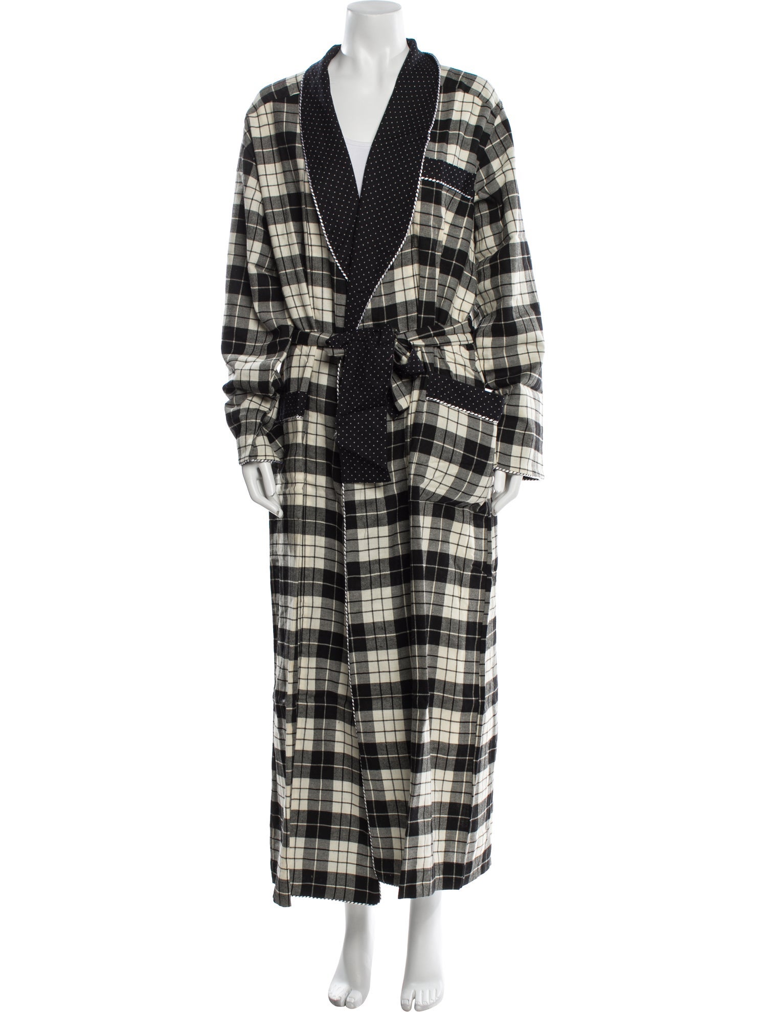 Fernando Sanchez Wool Printed Robe