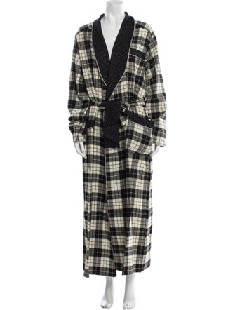 Fernando Sanchez Wool Printed Robe