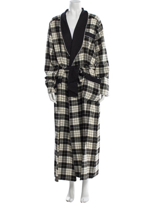 Fernando Sanchez Wool Printed Robe