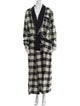 Fernando Sanchez Wool Printed Robe
