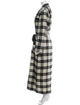 Fernando Sanchez Wool Printed Robe