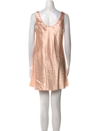 Fernando Sanchez V-Neck Mini Dress