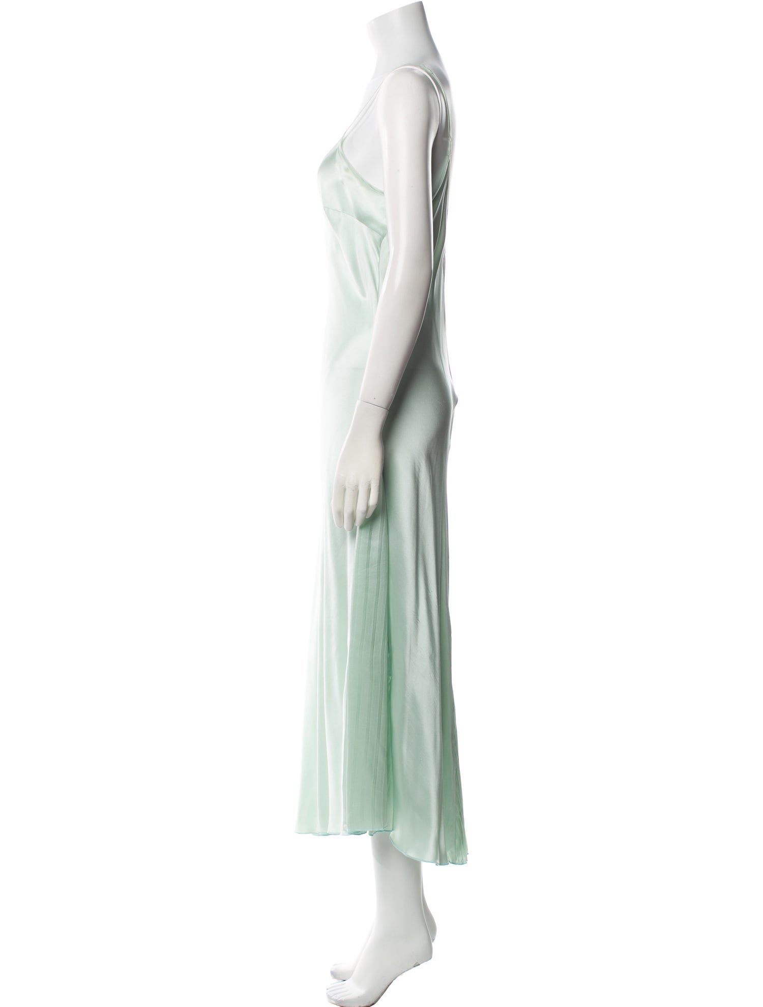 Fernando Sanchez Pleated Accents Nightgown