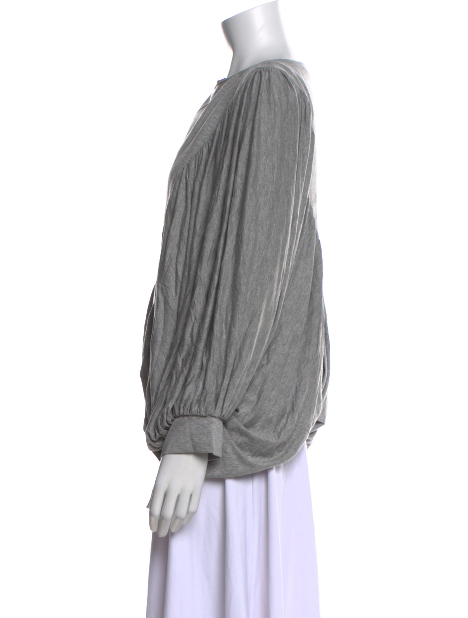 Nicklas Skovgaard Striped Bateau Neckline Blouse