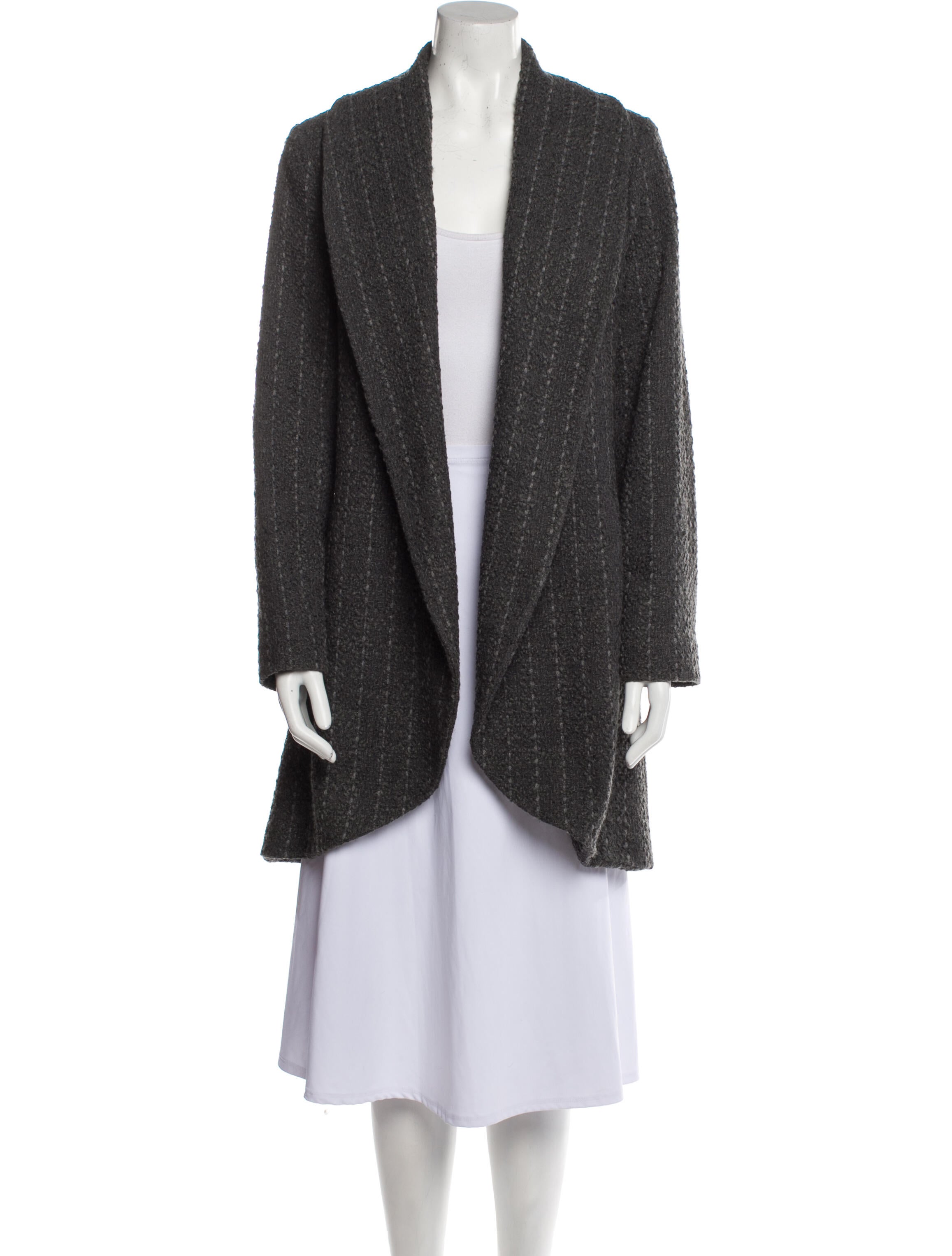 Fleurette Coat Grey Coats, Clothing FTT20852 The RealReal