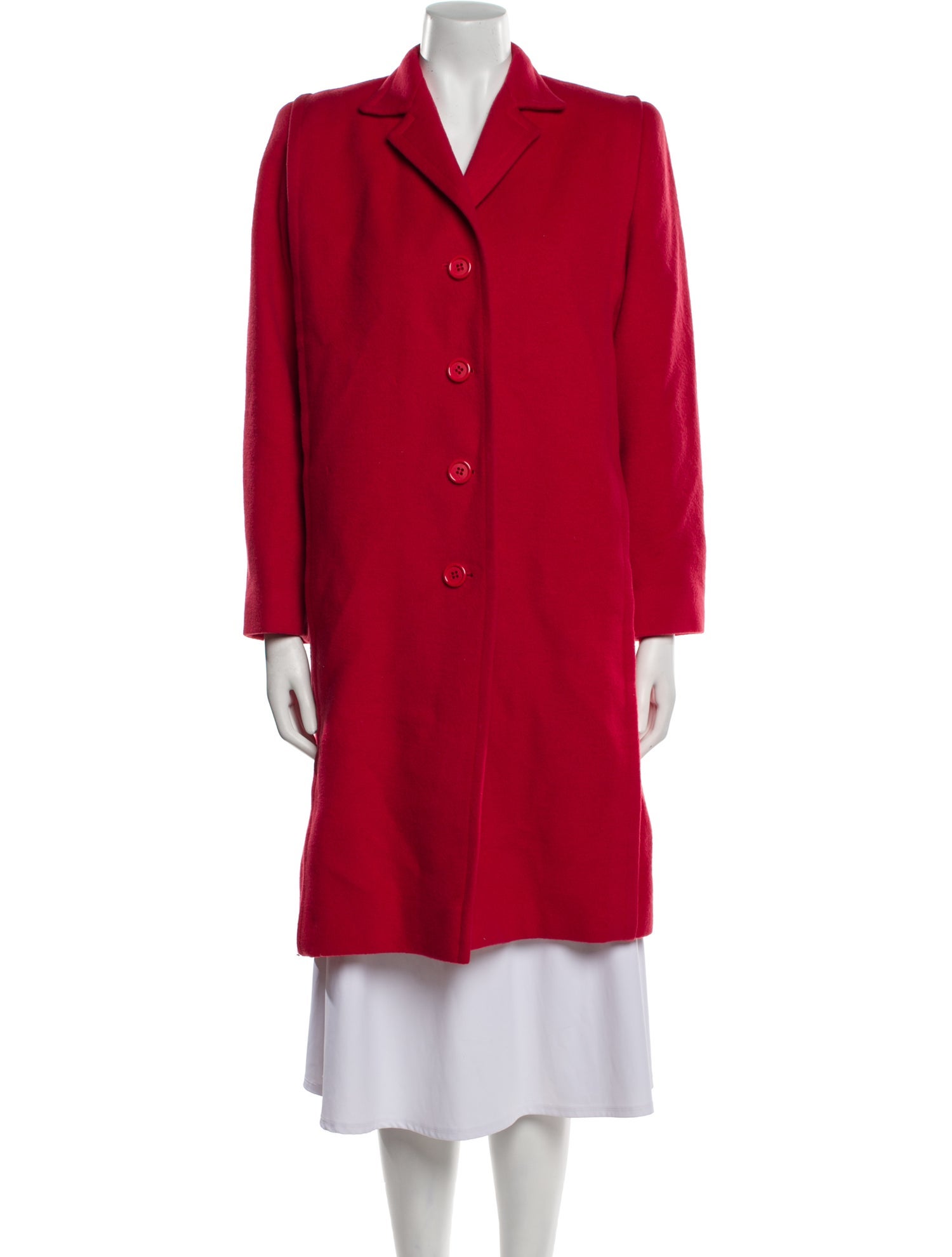 Fleurette Wool Peacoat