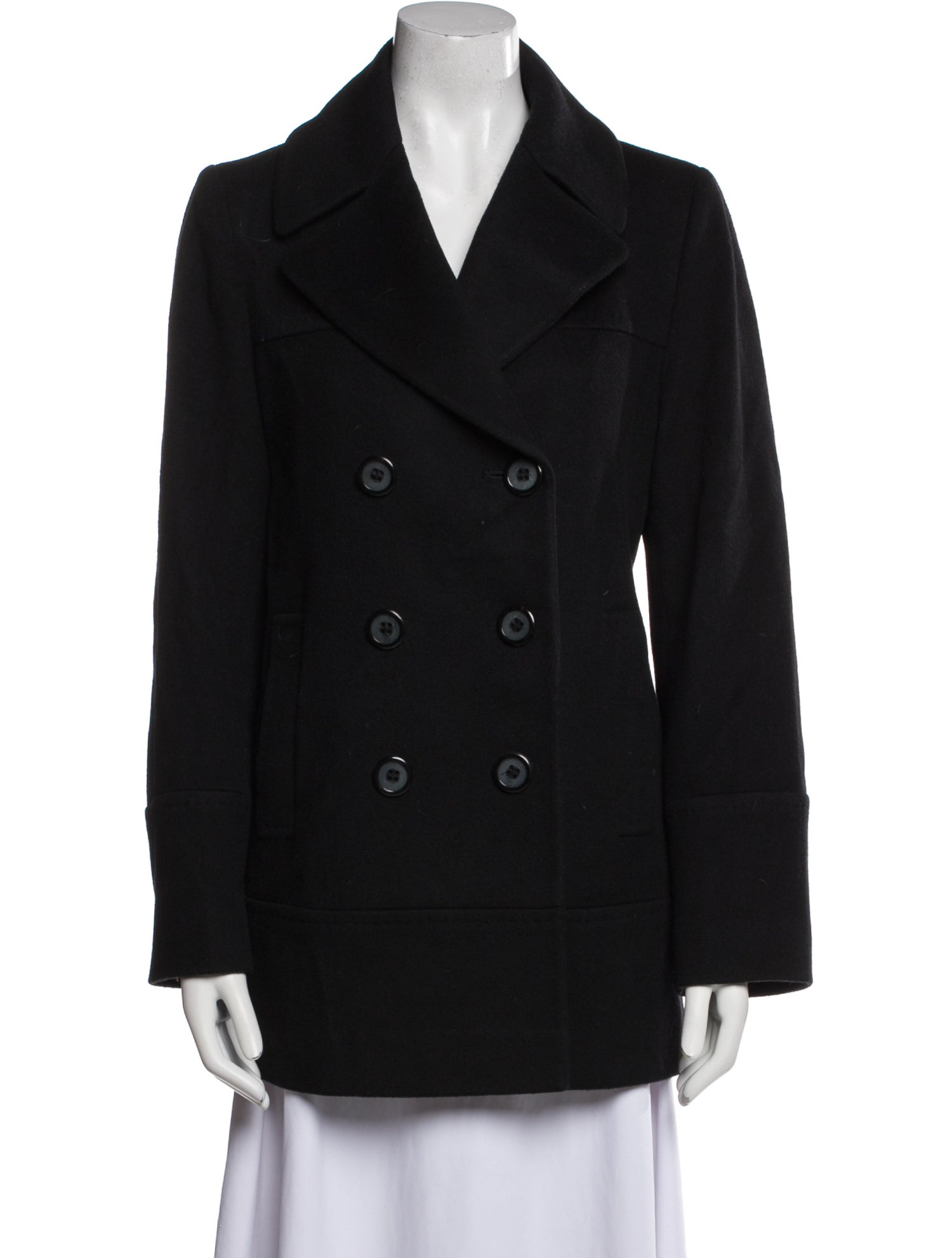 Fleurette Wool Peacoat