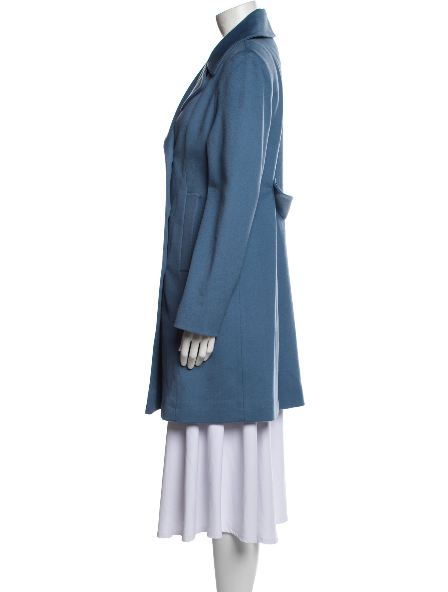 Fleurette Wool Peacoat