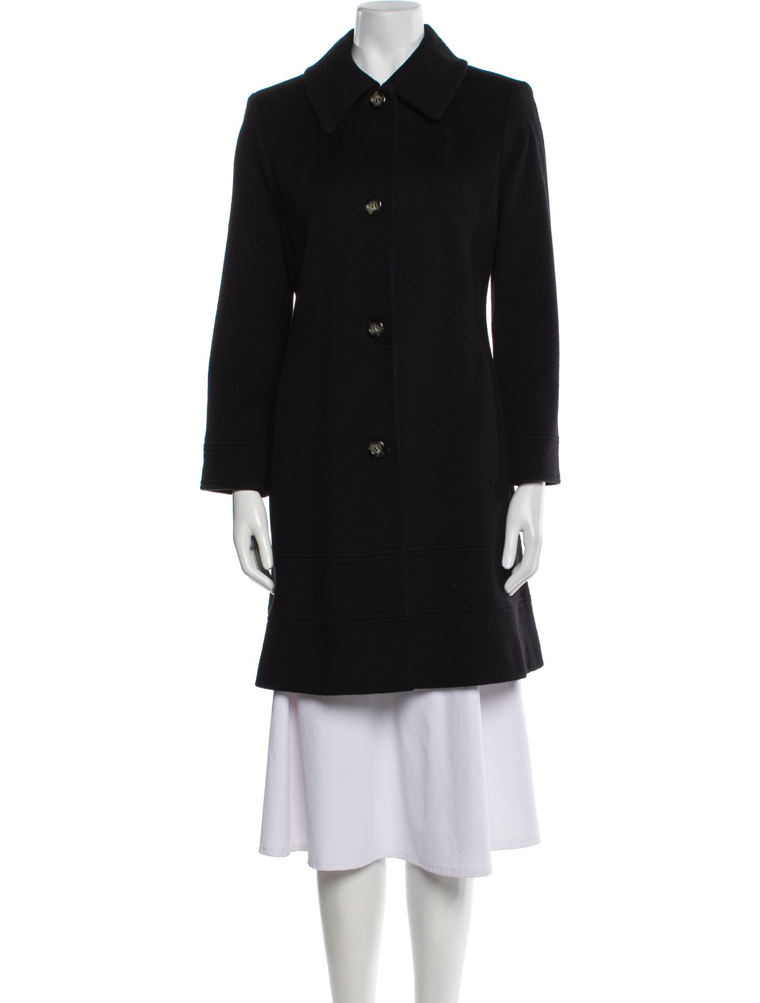 Fleurette Wool Trench Coat