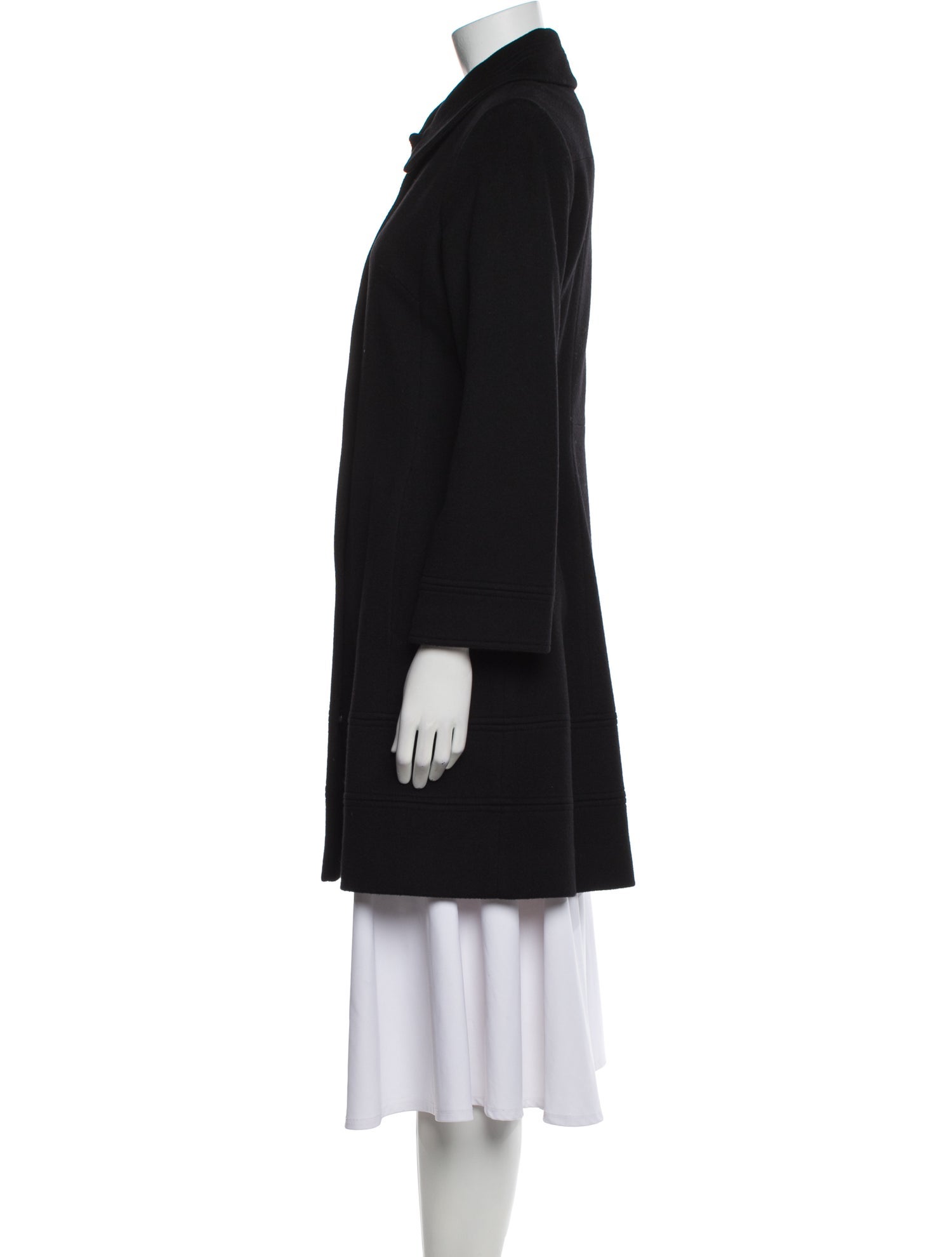 Fleurette Wool Trench Coat