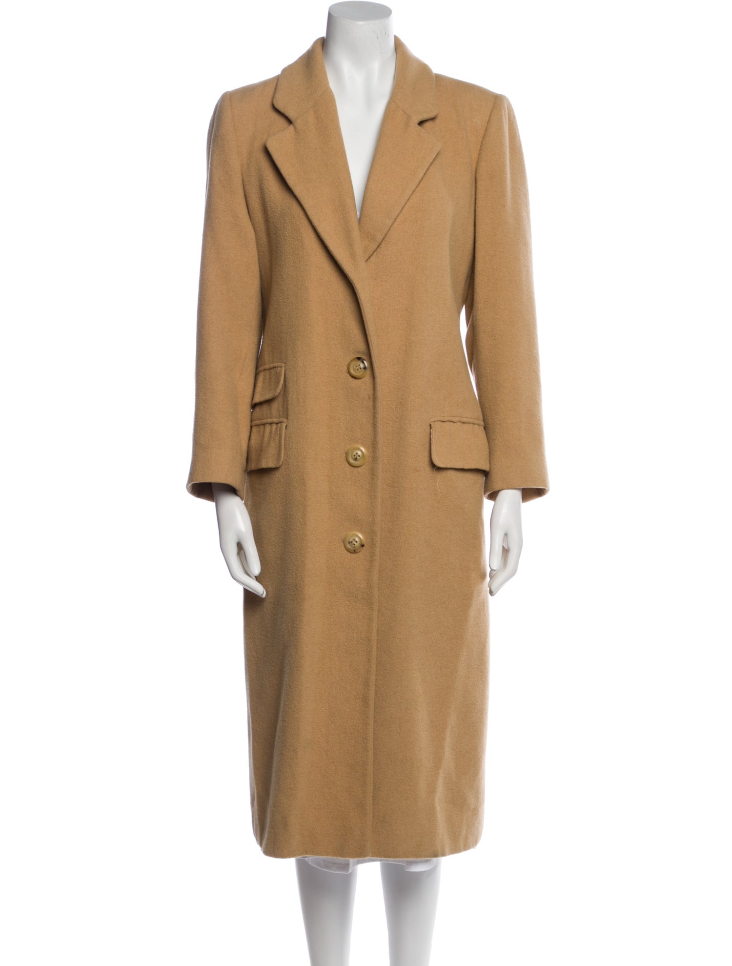 Fleurette Camel Hair Faux Fur Coat