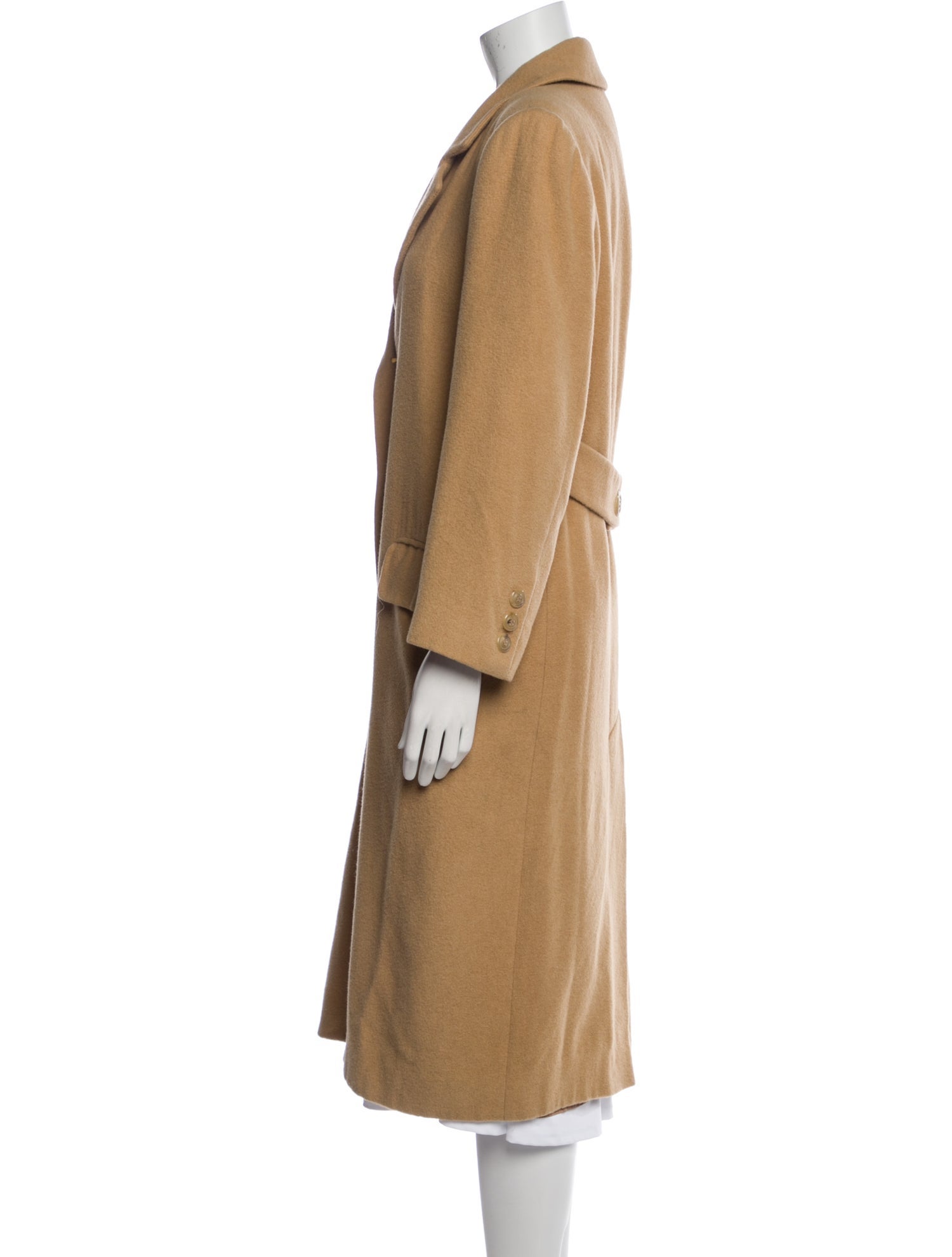 Fleurette Camel Hair Faux Fur Coat