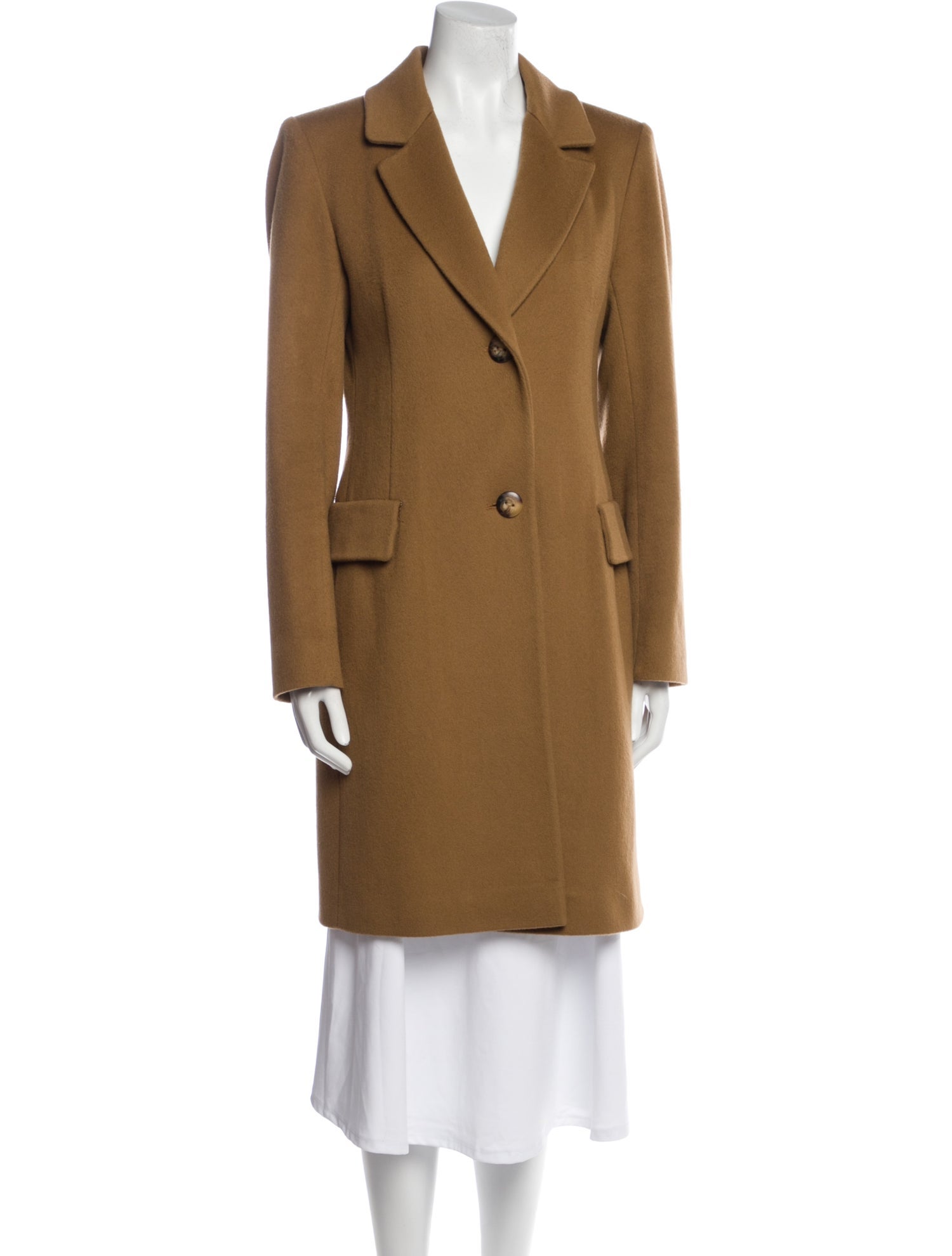 Fleurette Wool Peacoat