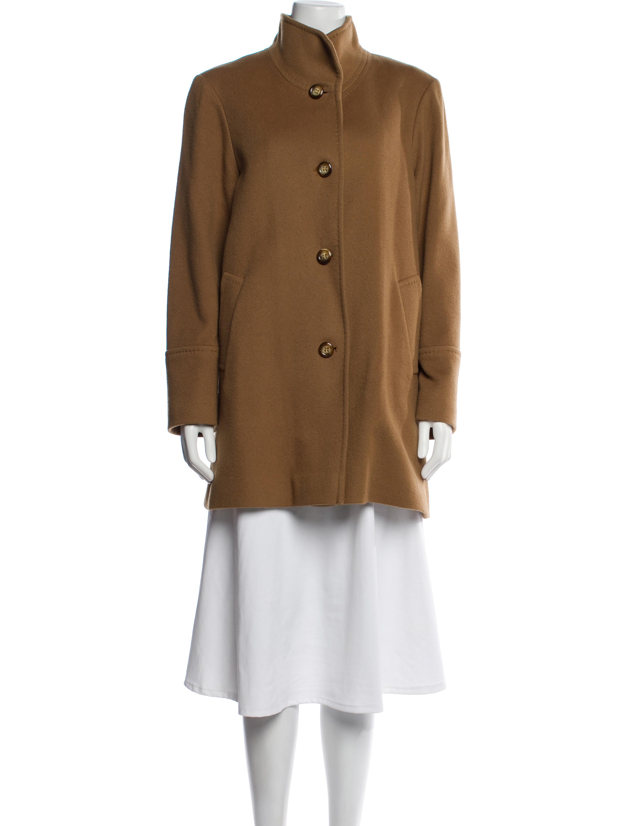 Fleurette Wool Peacoat