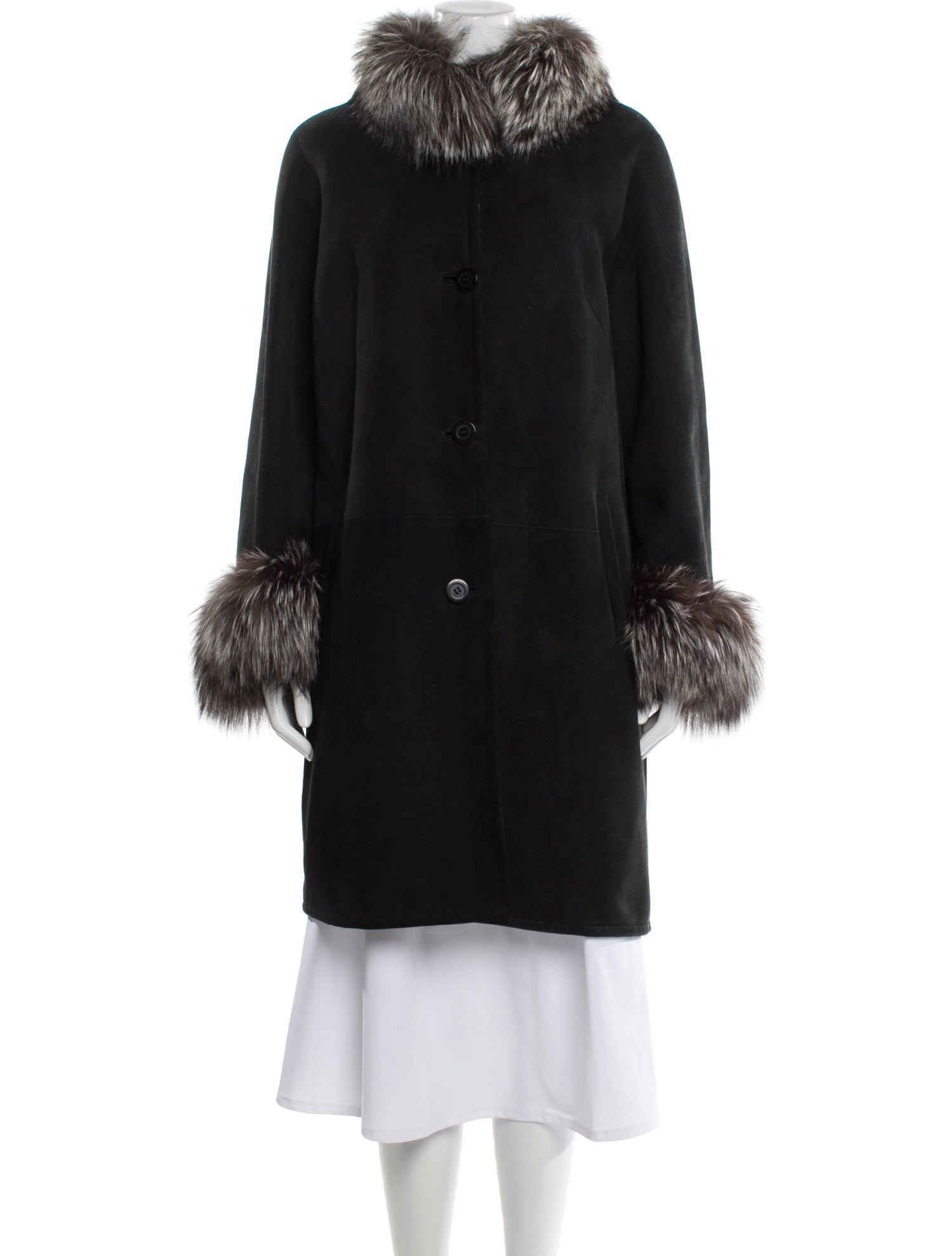 Fleurette Faux Fur Coat