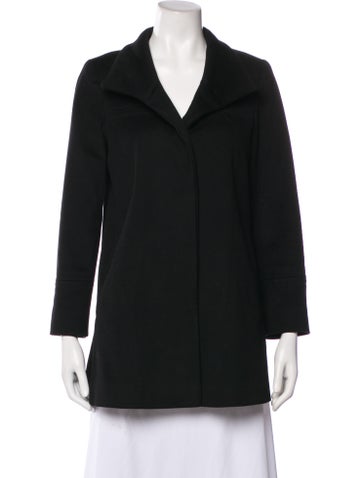 Pre-owned Fleurette Wool Jacket In Black