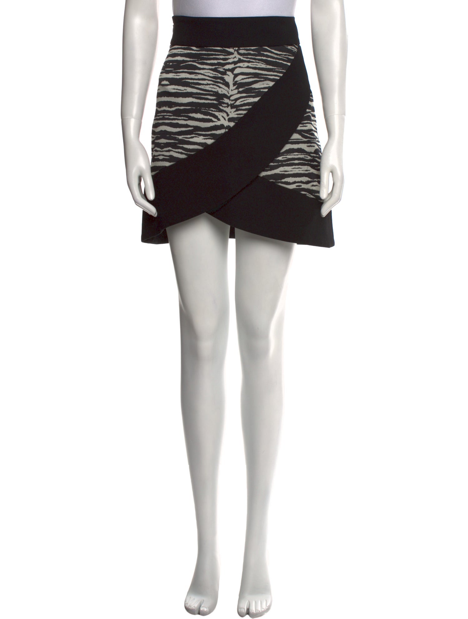 Fausto Puglisi Animal Print Mini Skirt