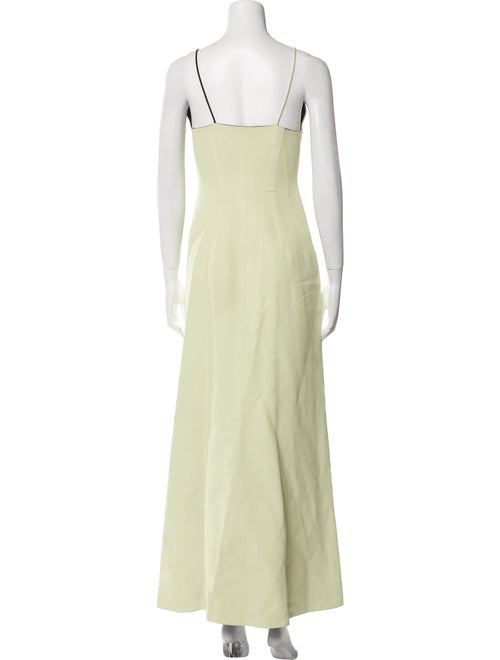 Fausto Puglisi Colorblock Pattern Long Dress