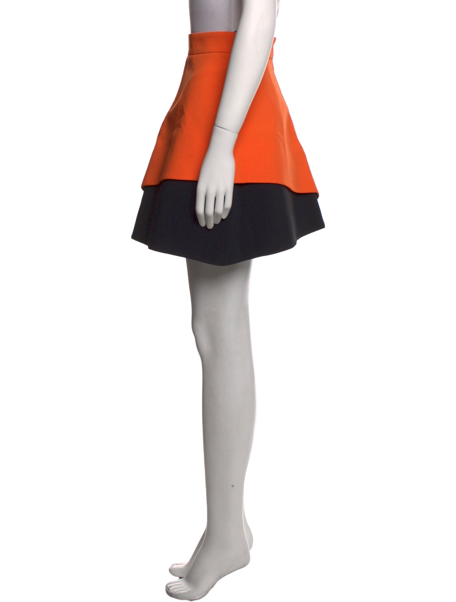 Fausto Puglisi Wool Mini Skirt