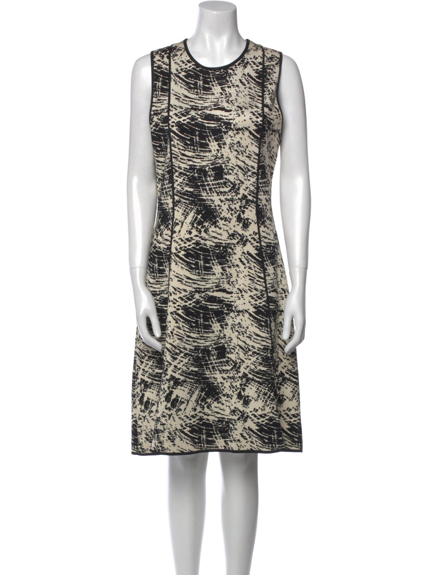 Fausto Puglisi Printed Knee-Length Dress