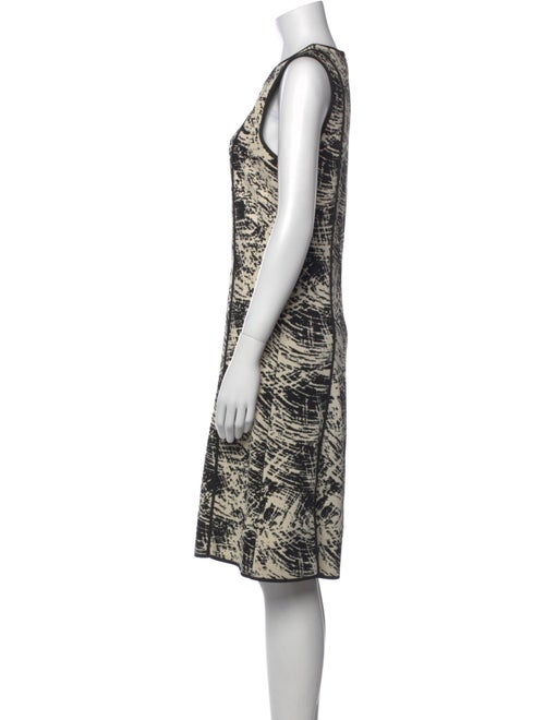 Fausto Puglisi Printed Knee-Length Dress