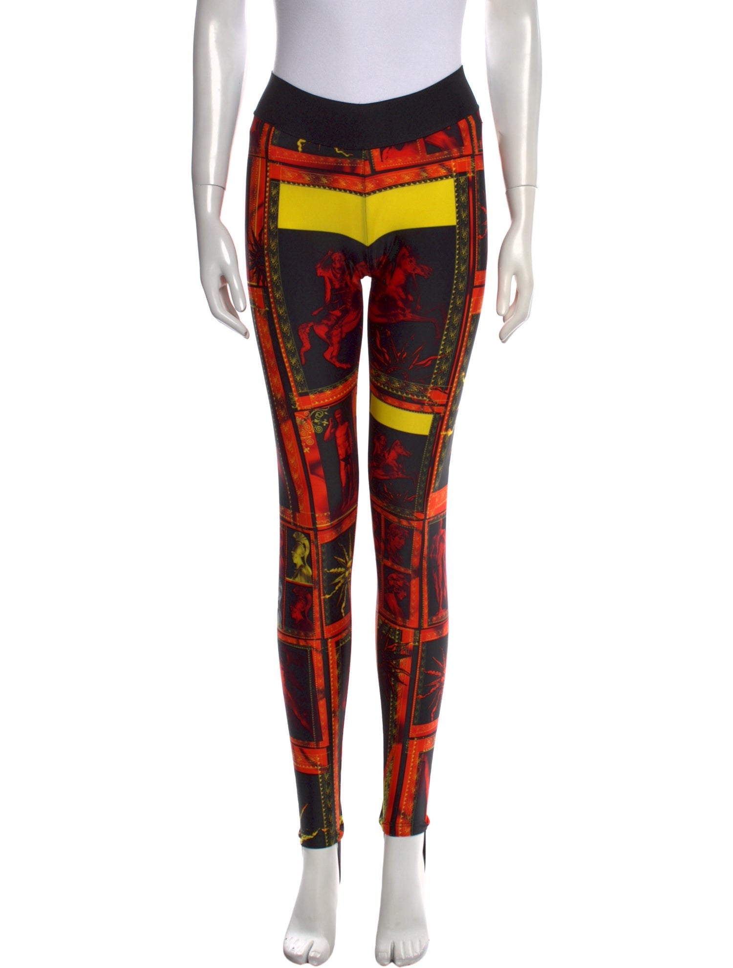 Fausto Puglisi Nylon Skinny Leg Pants