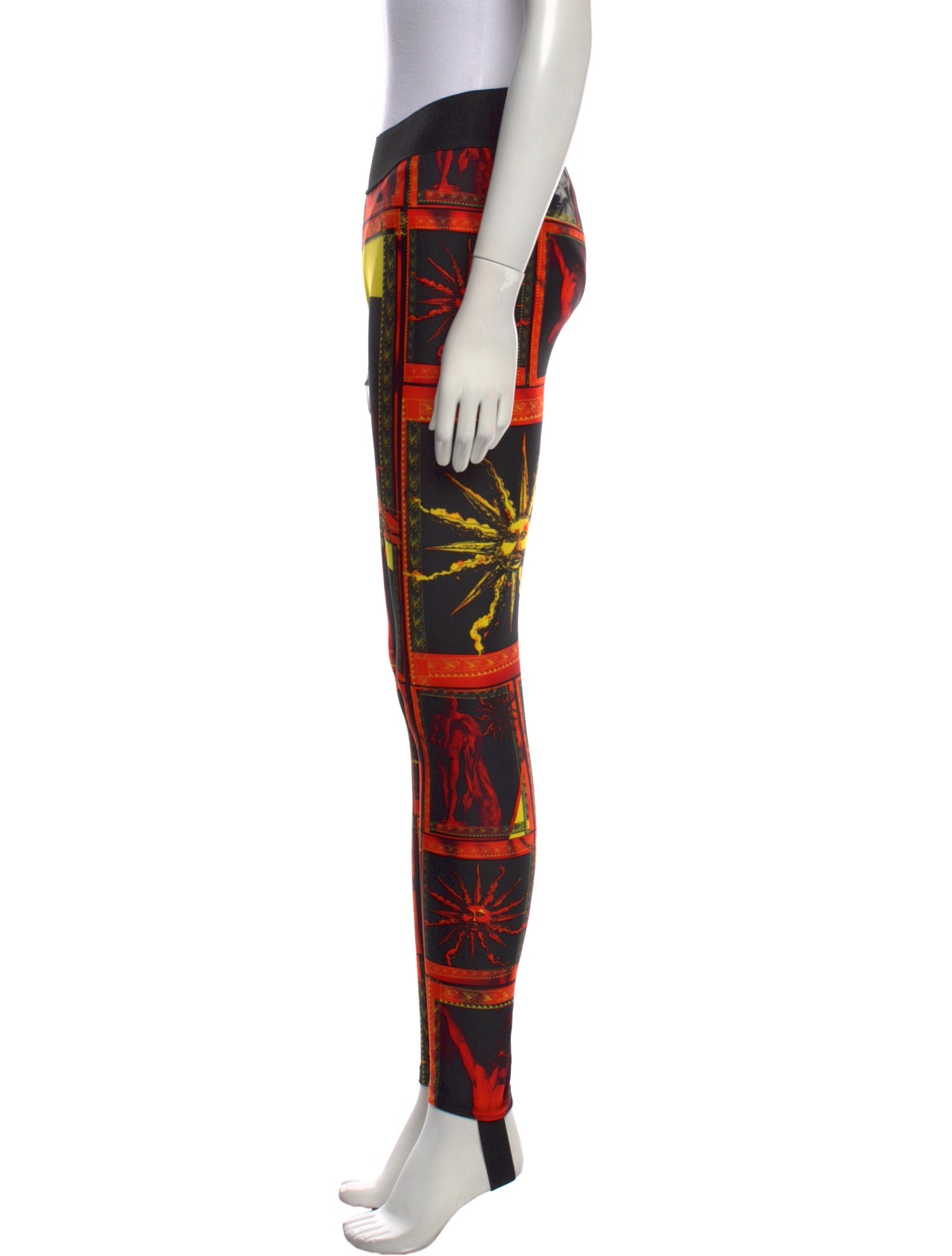 Fausto Puglisi Nylon Skinny Leg Pants